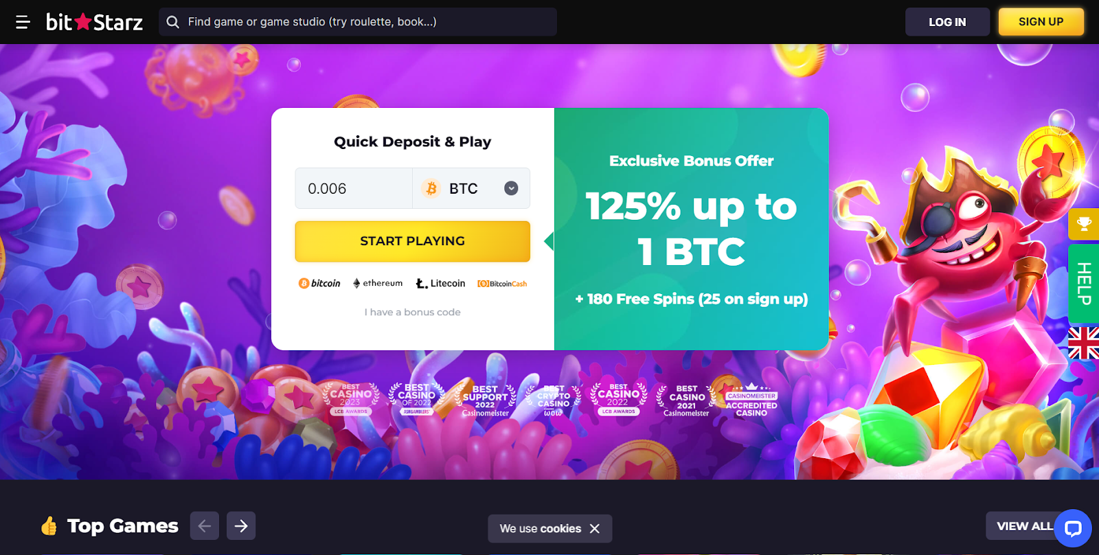 bitstarz crypto casino