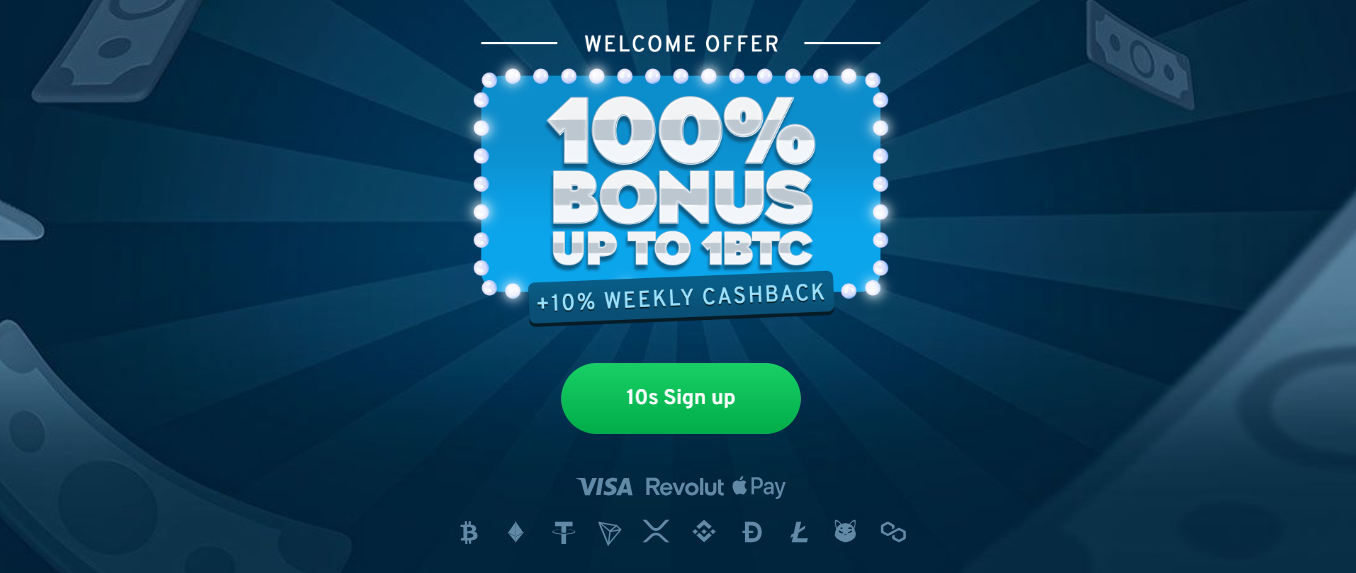 cryptorino welcome bonus