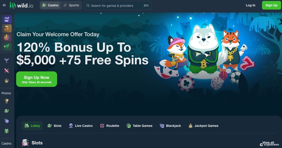 wild.io casino bonus